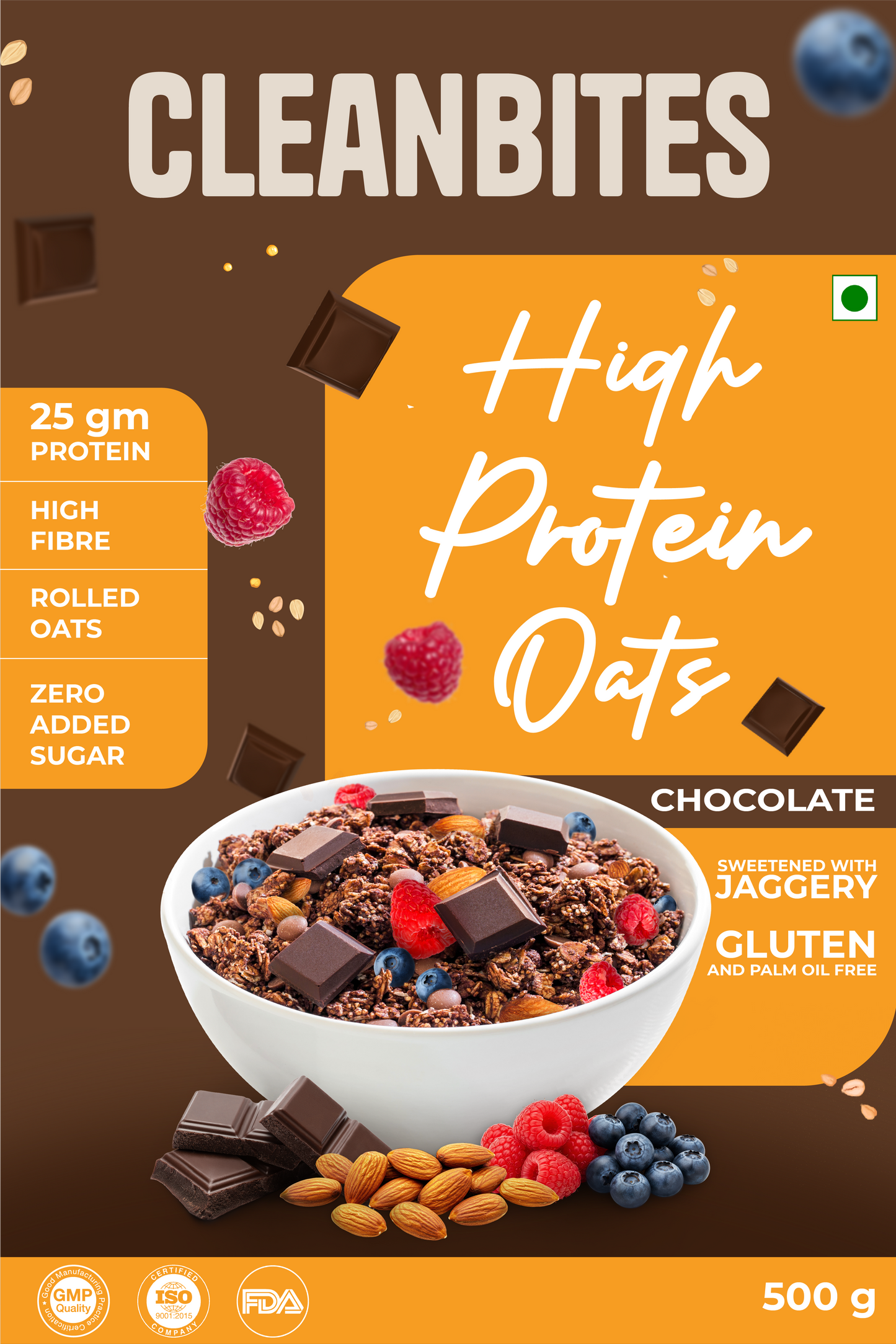 HIGH PROTEIN CHOCOLATE OATS